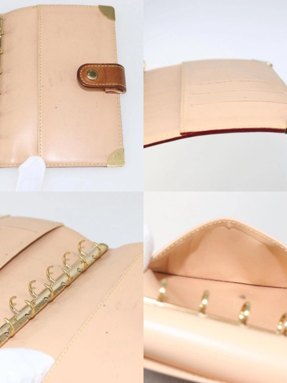 LOUIS VUITTON Multicolor Agenda PM Day Planner Cover White R21074 LV Auth 170796 - Picture 15 of 16